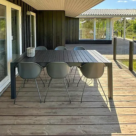 Дом отдыха Danish Summer House Idyll Overlooking Bay Эбельтофт